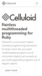 Mobile Screenshot of celluloid.io